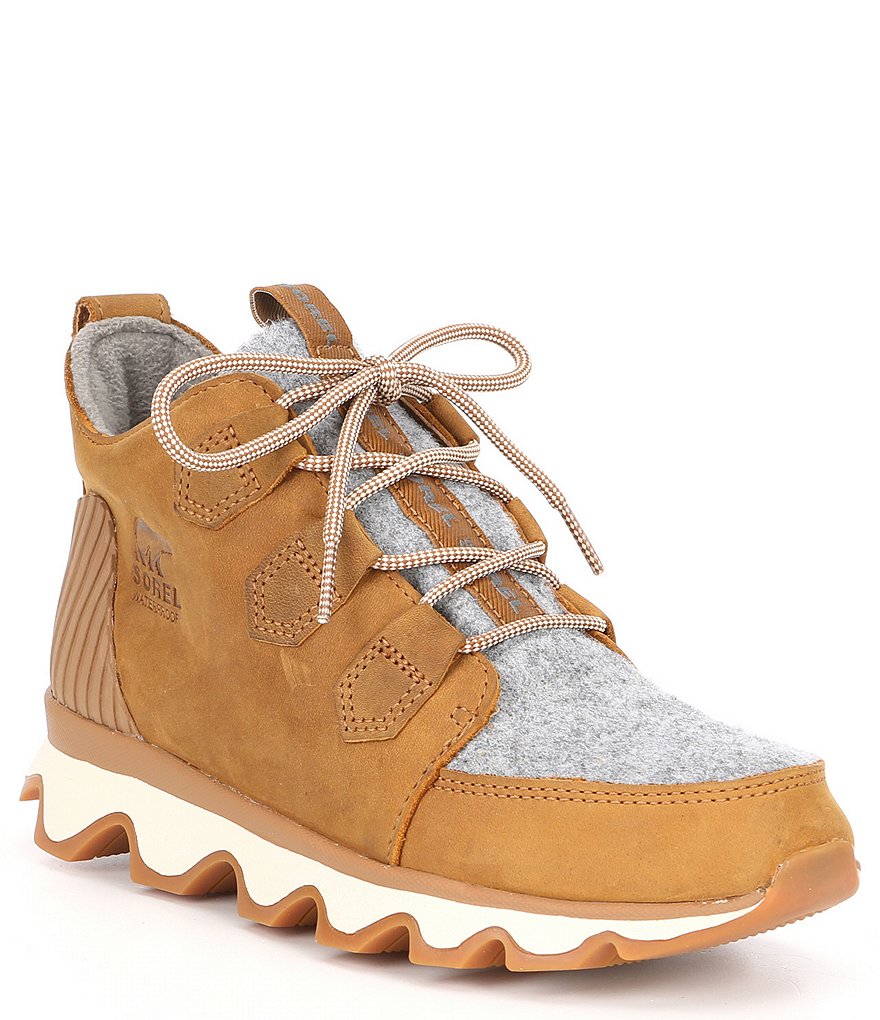 Sorel Kinetic Waterproof Leather Caribou Sneakers