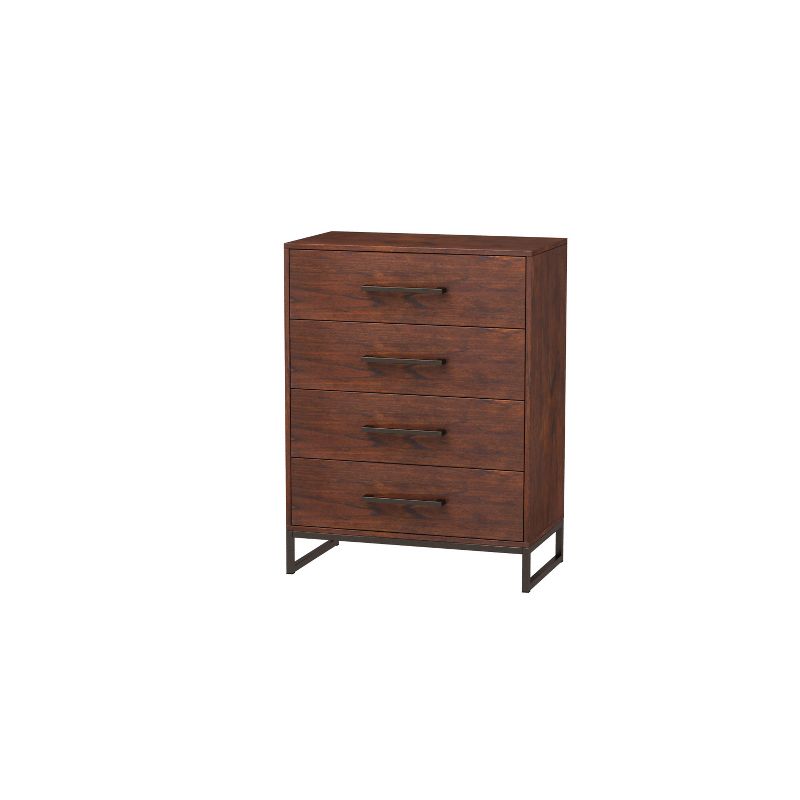 Madison 4 Drawer Chest Reclaimed Cherry - loft607