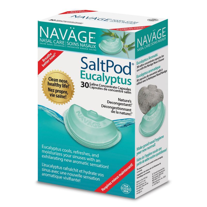 Navage Nasal Care Salt Pod - Eucalyptus - 30pk