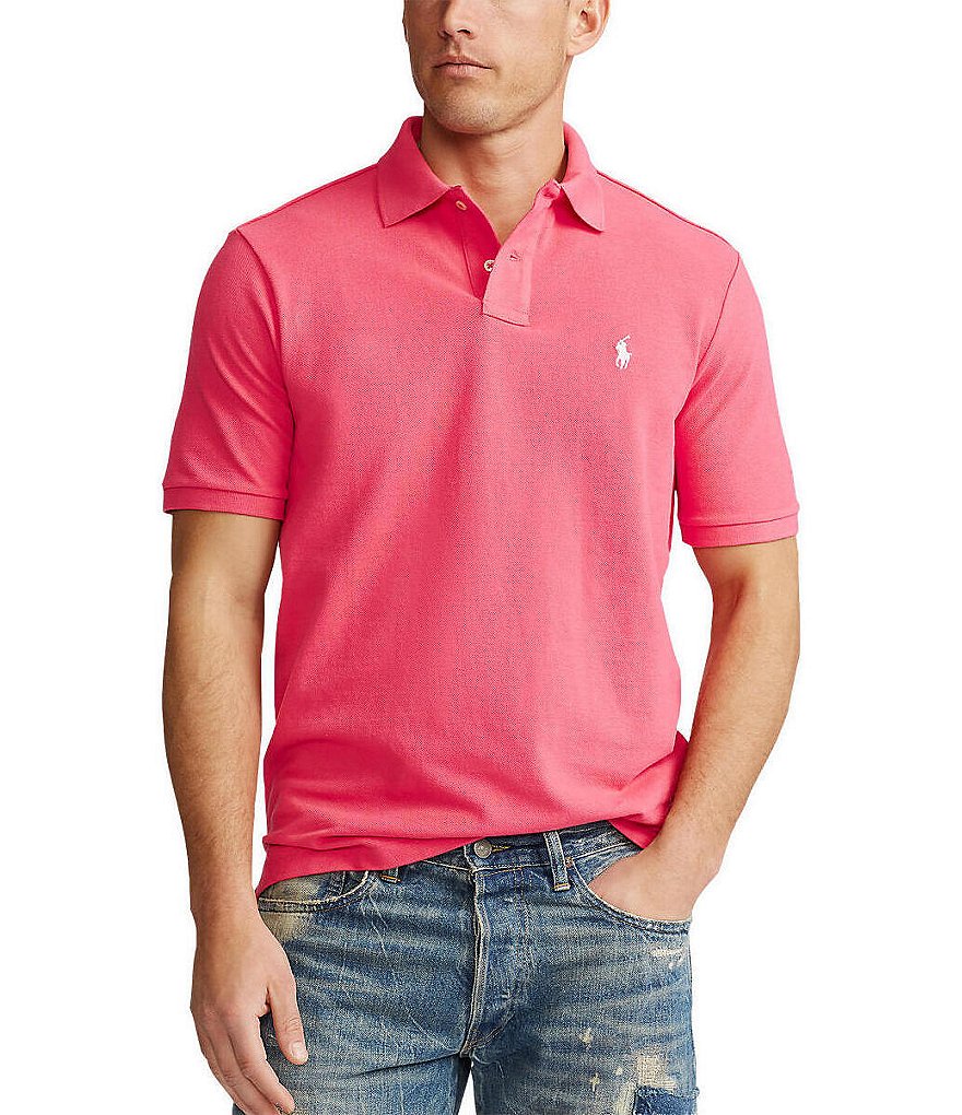 Polo Ralph Lauren Classic-Fit Solid Mesh Polo Shirt