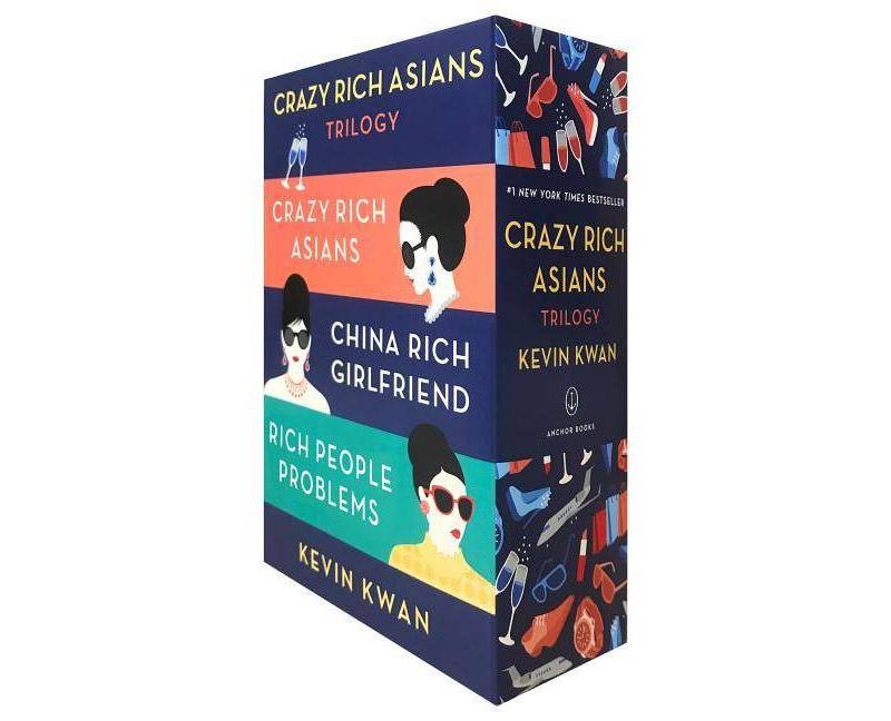 Crazy Rich Asians Trilogy -  (Crazy Rich Asians Trilogy) by Kevin Kwan (Paperback)