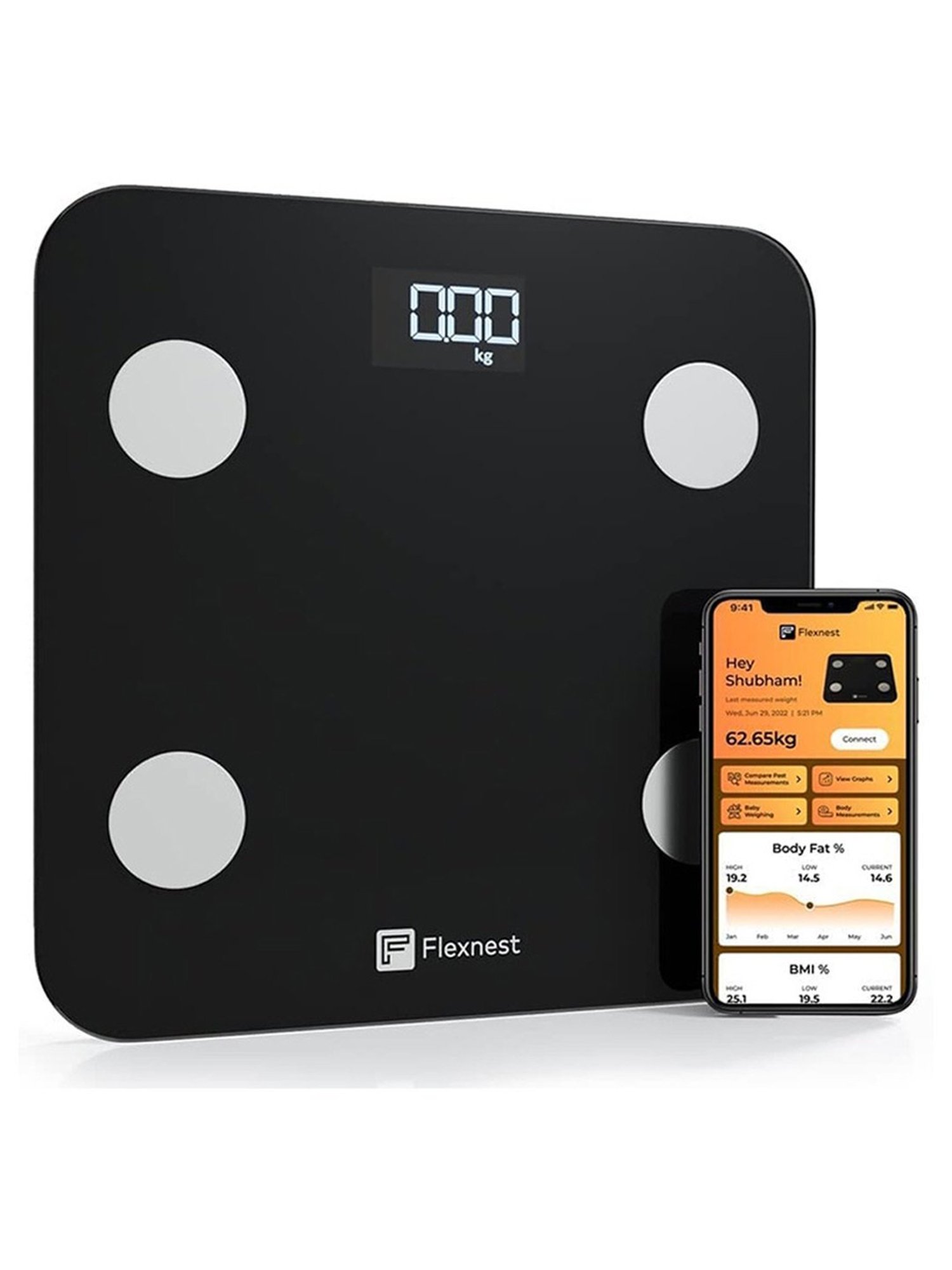 Protoner Gym Gloves with Padded Palm and Wrist Support (Black)