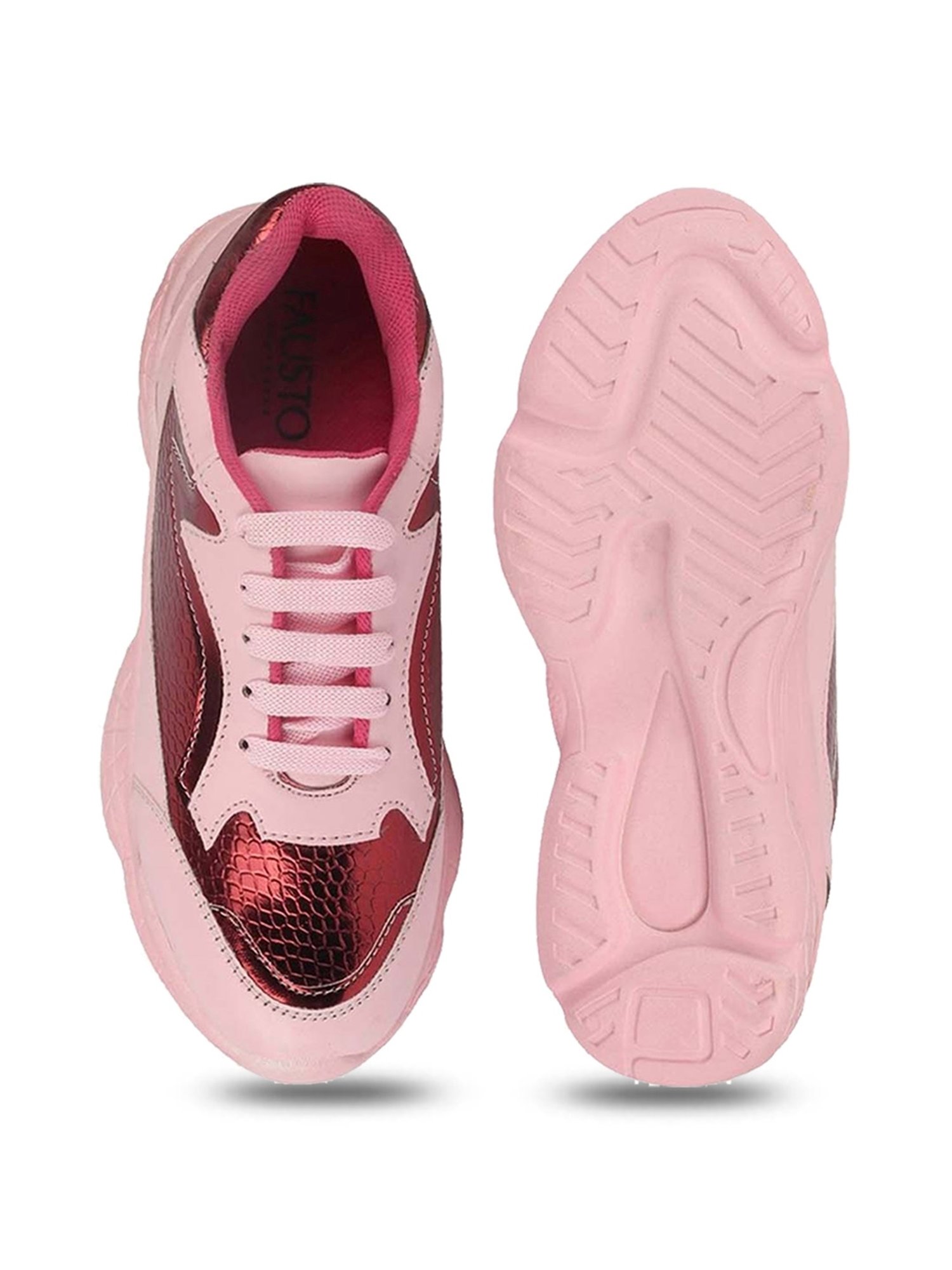 Fausto Women's Pink Running Shoes