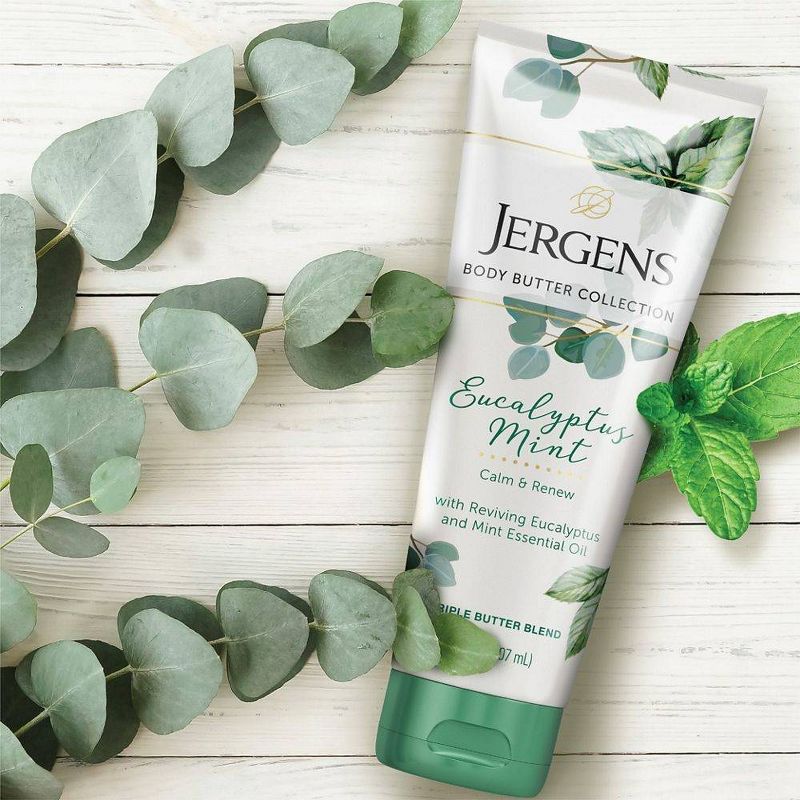 Jergens Body Butter - Eucalyptus Mint - 7 fl oz