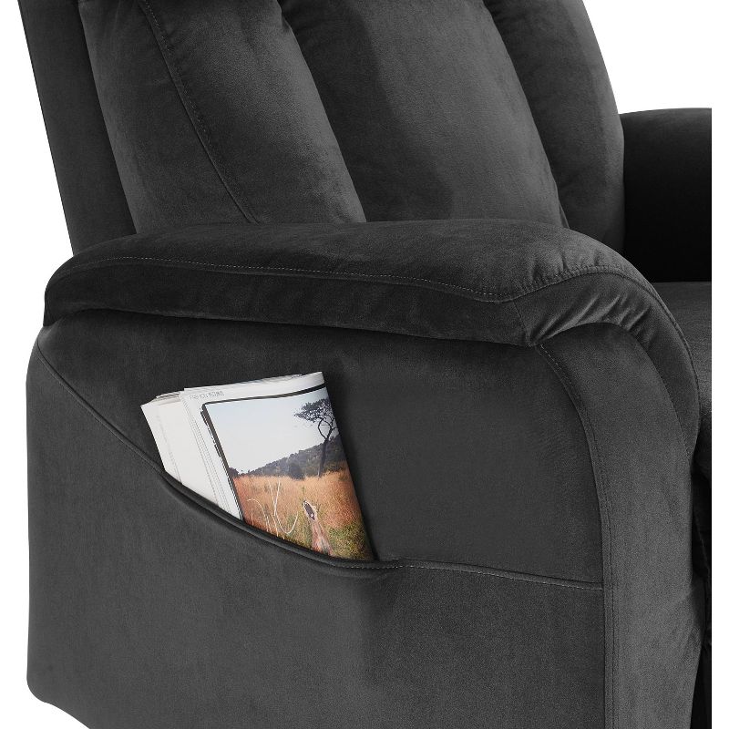 Samson Power Lift Recliner Chair Dark Gray - ClickDecor