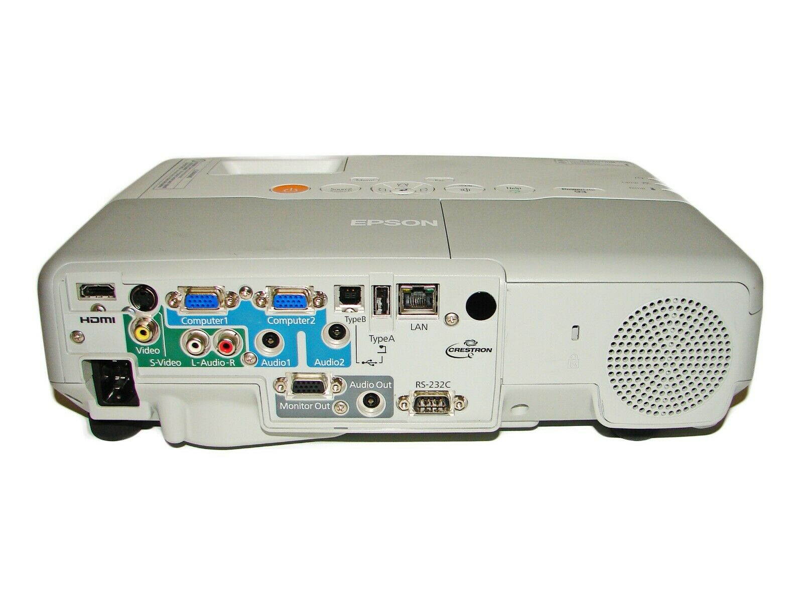 Epson PowerLite 93 3LCD Projector 2400 ANSI Lumens HD 1080i HDMI 1024 x 768 Home Theater Professional Streaming with Accessories bundle