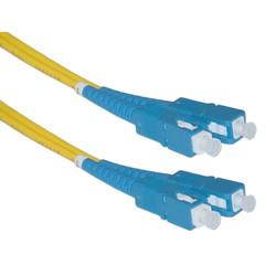 Fiber Optic Cable, SC / SC, Singlemode, Duplex, 9/125, 15 meter (49.2 foot)