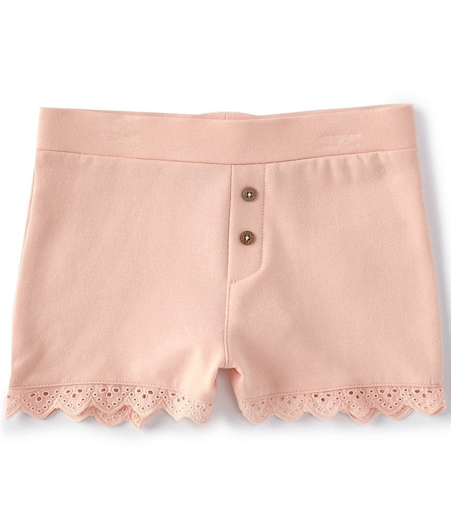 Chelsea & Violet Little Girls 2T-6X Knit Eyelet Shorts