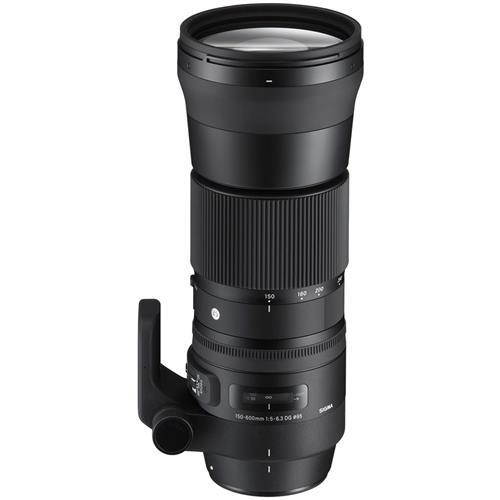 Sigma ZV955 150-600mm F5-6.3 DG HSM Contemporary Lens with 1.4X Tele-Converter Kit for Nikon (Black)