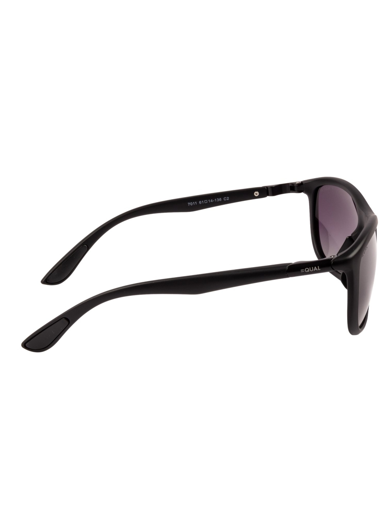 Equal Purple Square Unisex Sunglasses