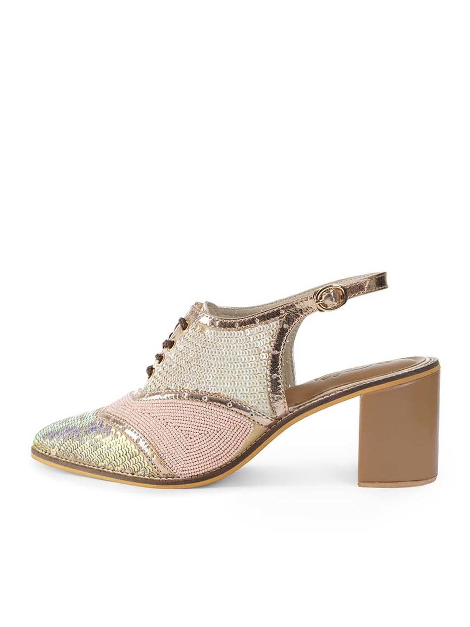 Sole House Women's Multicolor Back Strap Sandals