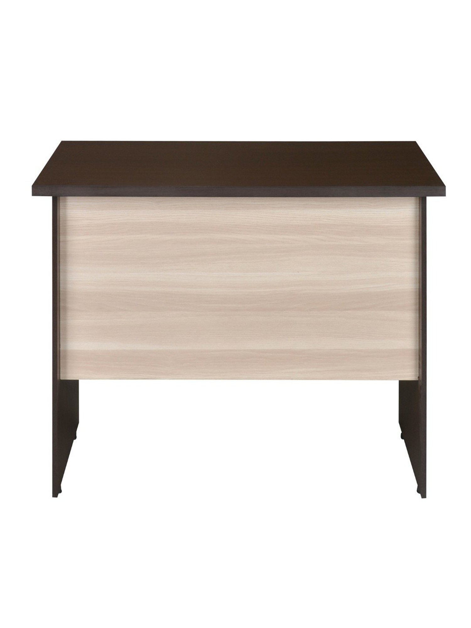 Nilkamal Enzo Brown & Ash Grey Engineered Wood Office Table