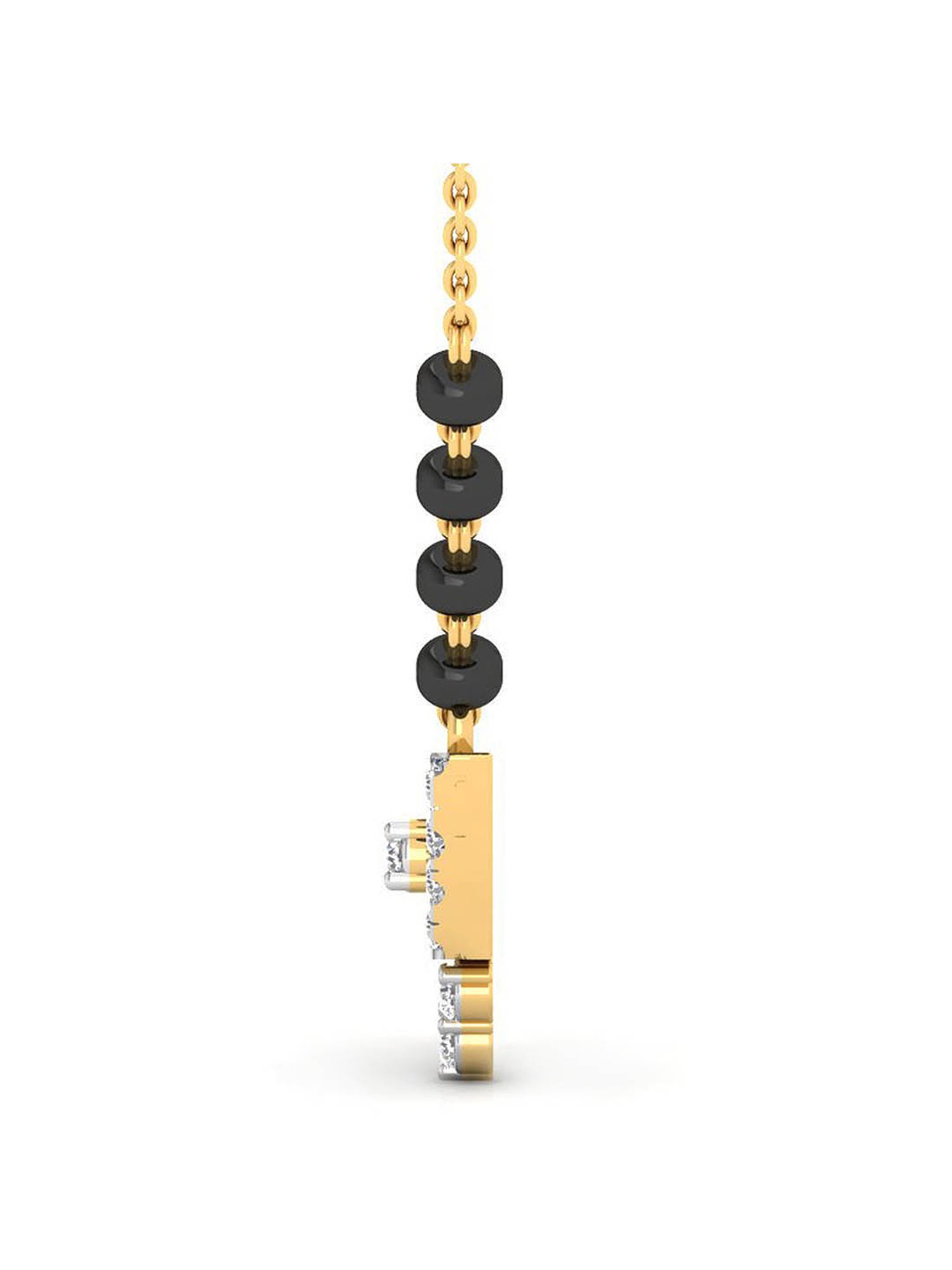 Waman Hari Pethe Jewellers 18k Gold & Diamond Mangalsutra for Women