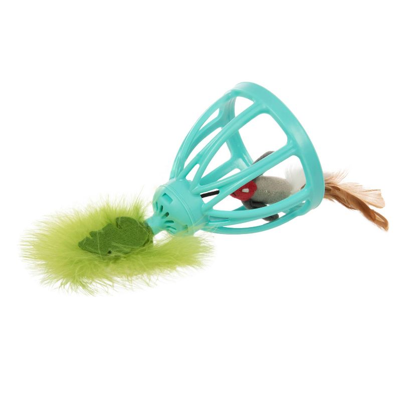 SmartyKat Wobble Wings Electronic Sound Wobble Cat Toy