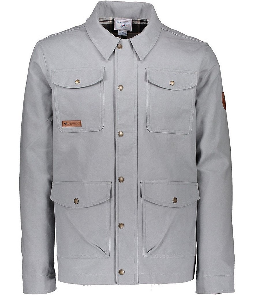 Obermeyer Oliver Waxed Cotton Flannel lined Jacket