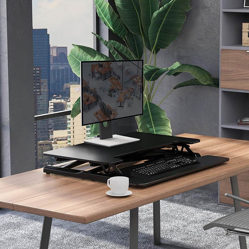 Computer Lifting Table,Standing Desk Converter Stand Up Desk Riser, Height Adjustable Ergonomic Tabletop Workstation Riser