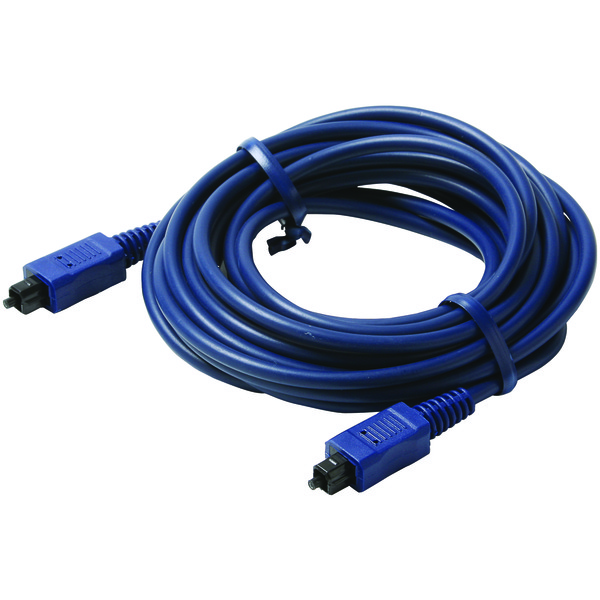 Toslink(R) Digital Optical Audio Cable, Blue (12 Ft.)