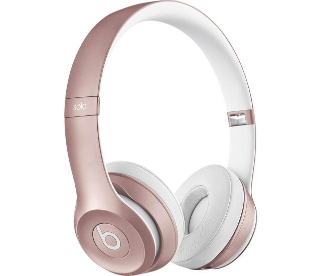 Beats by Dre Solo 2 Wireless On-Ear Headphone in Rose Gold