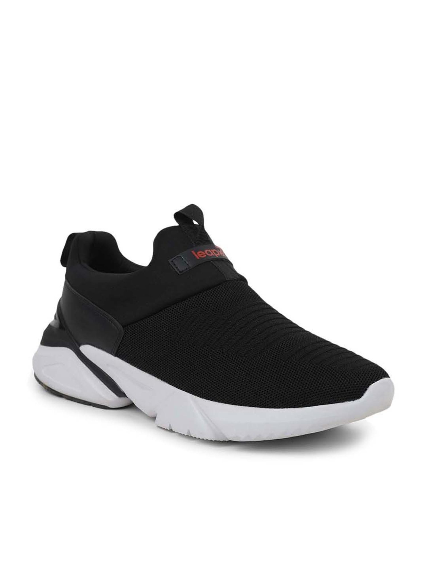 Leap7x by Liberty Men's Black Running Shoes