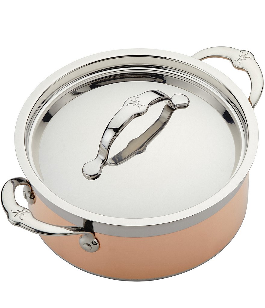 Hestan CopperBond Induction Copper Soup Pot, 3 Quart