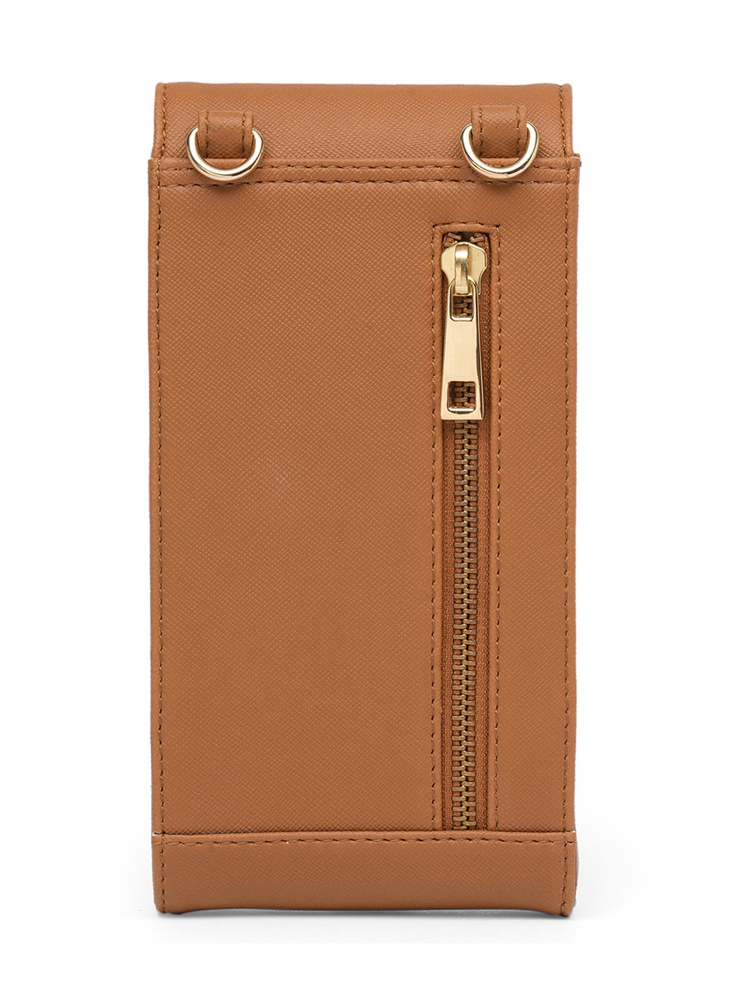 Glo By Globus Tan Medium Mobile Pouch