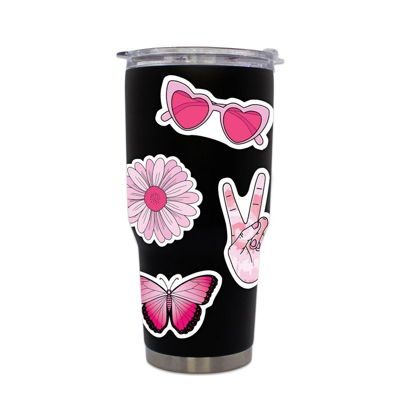 Big Moods Aesthetic Sticker Pack 10pc - Pink