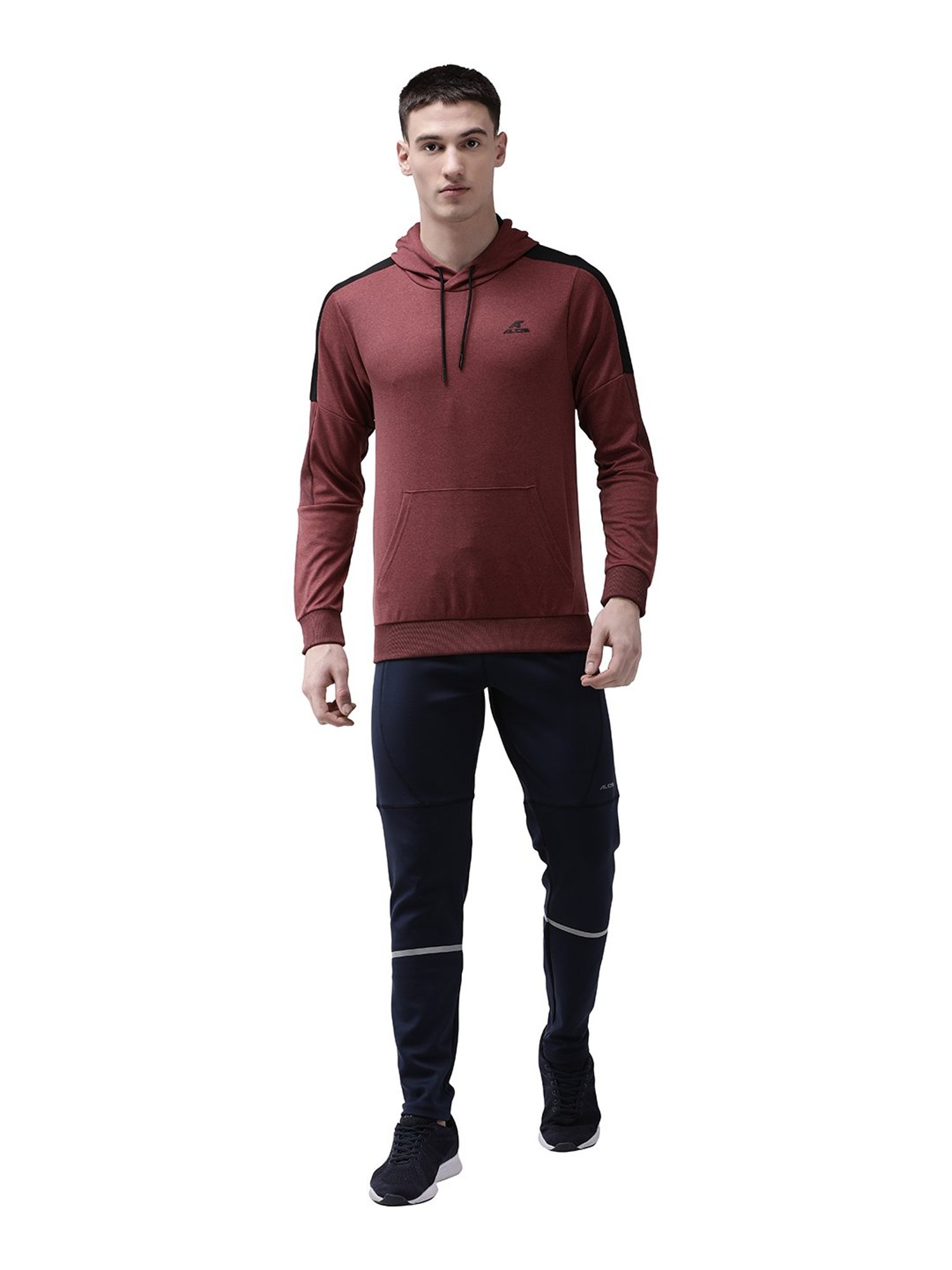 ALCIS Red Hooded Sweatshirt