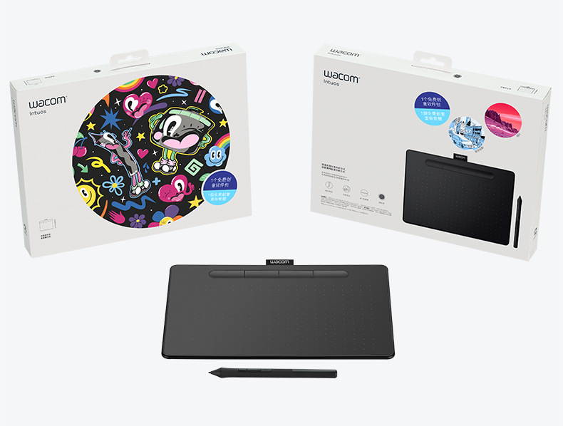 Wacom Intuos Medium CTL-6100 CTL-6100/K0 USB wired 2018 Model Pen Tablet New 264 x 200 x 8.8 mm