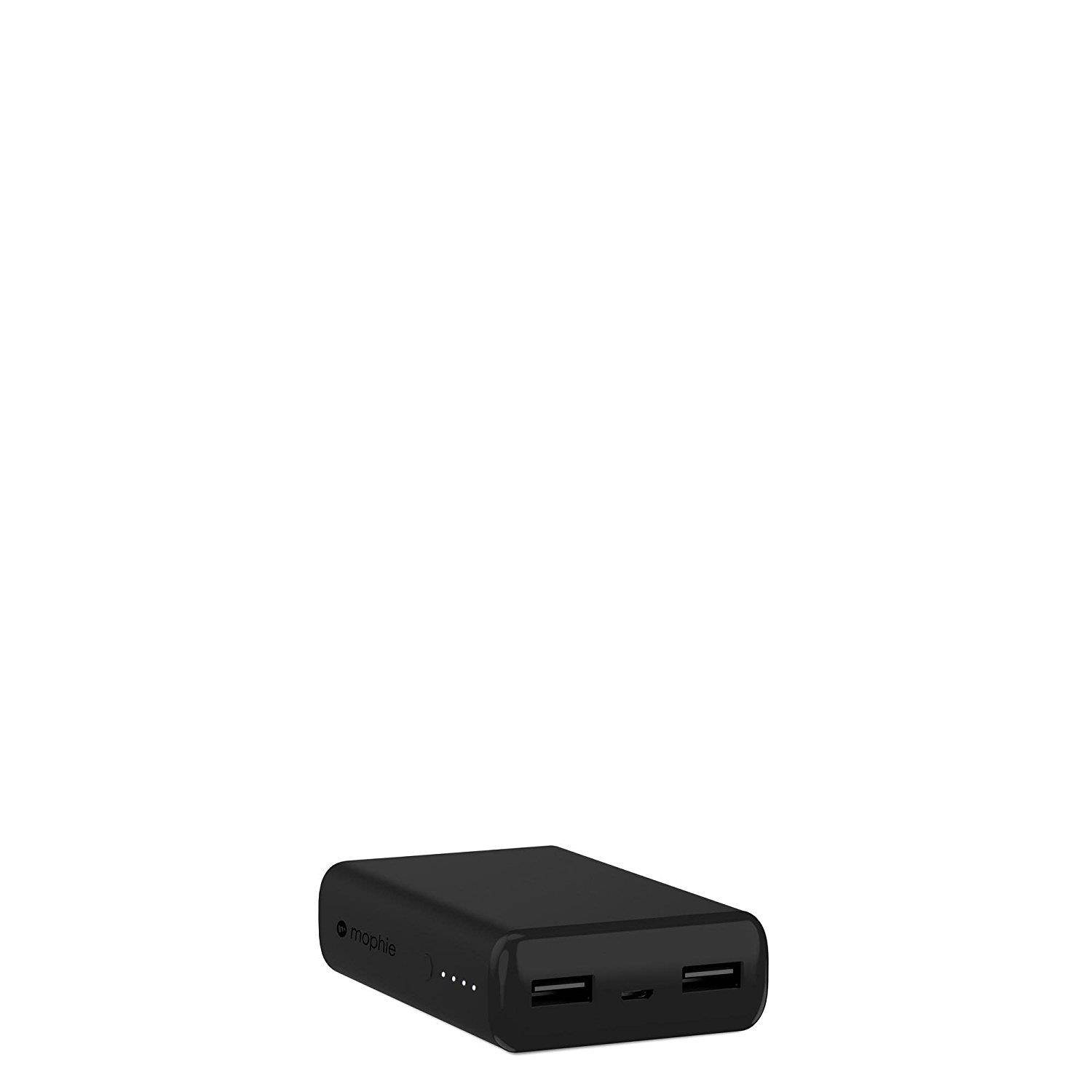 mophie Power Boost Universal External Battery, 2 Charges (5,200mAh ), Black