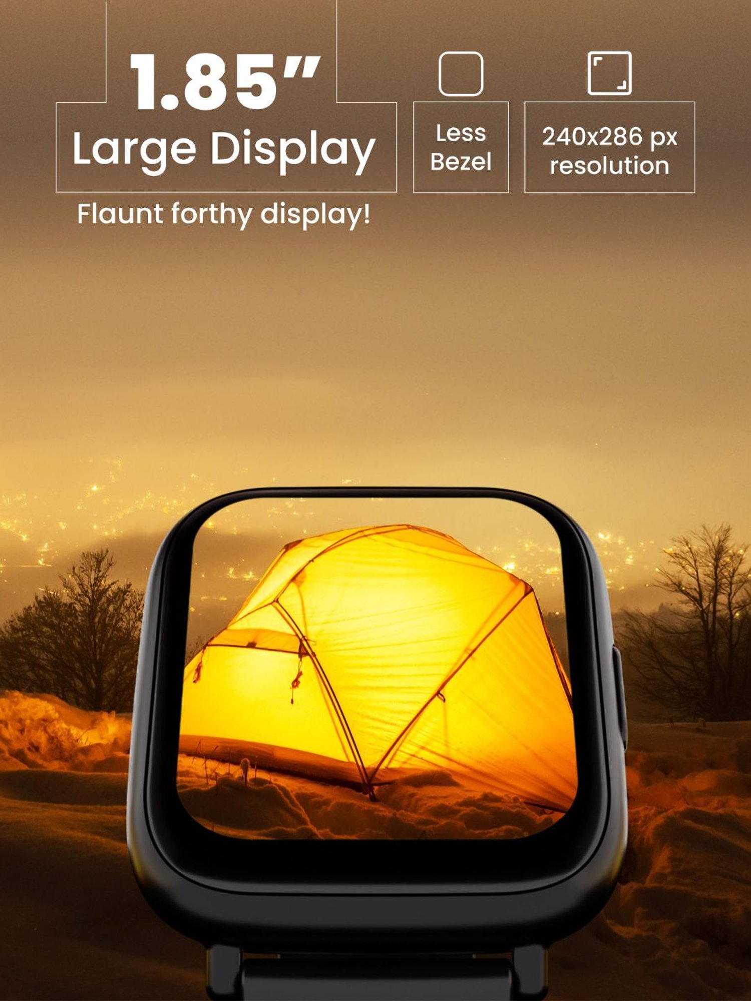 I Kall W1 Smartwatch (Black)