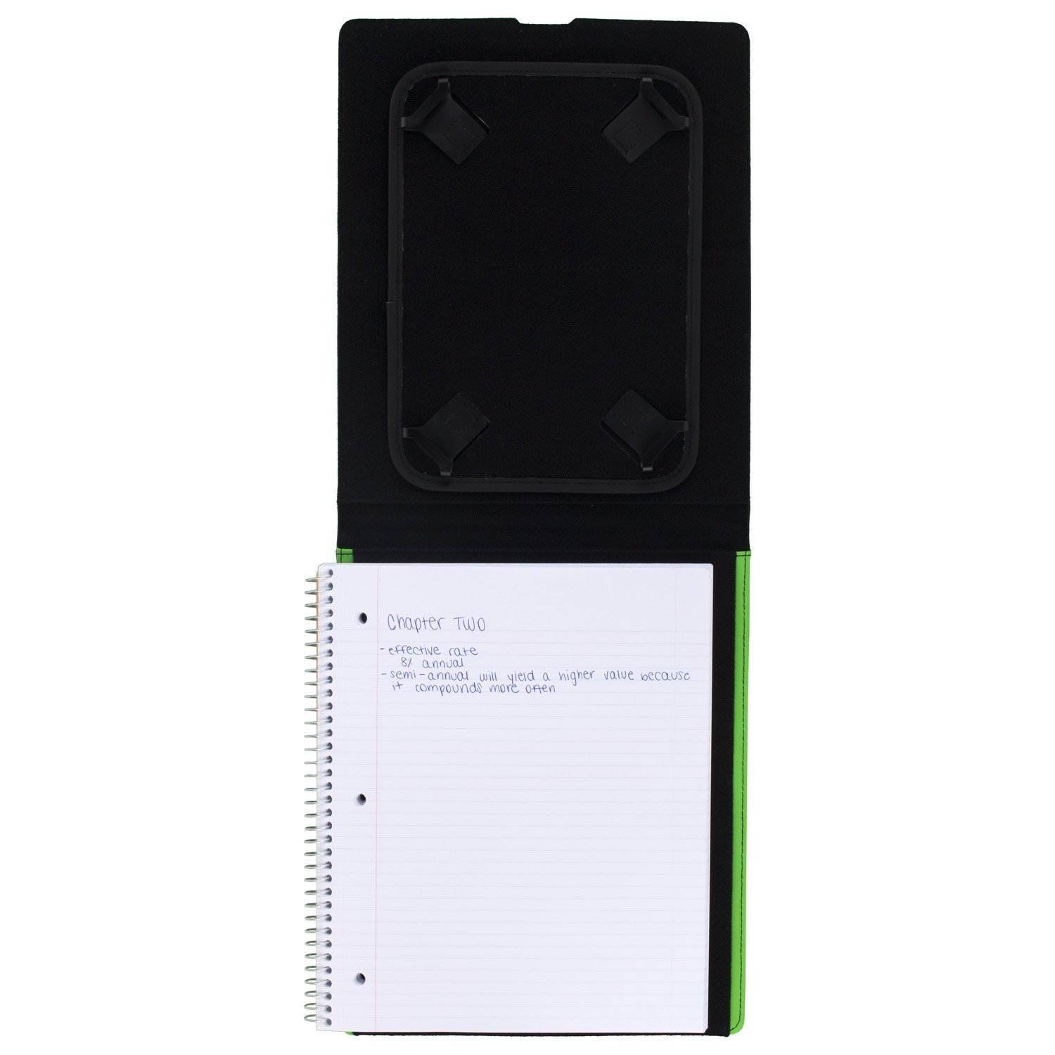 Five Star Tablet Stand + Notebook Case, Color Selected For You (36008)