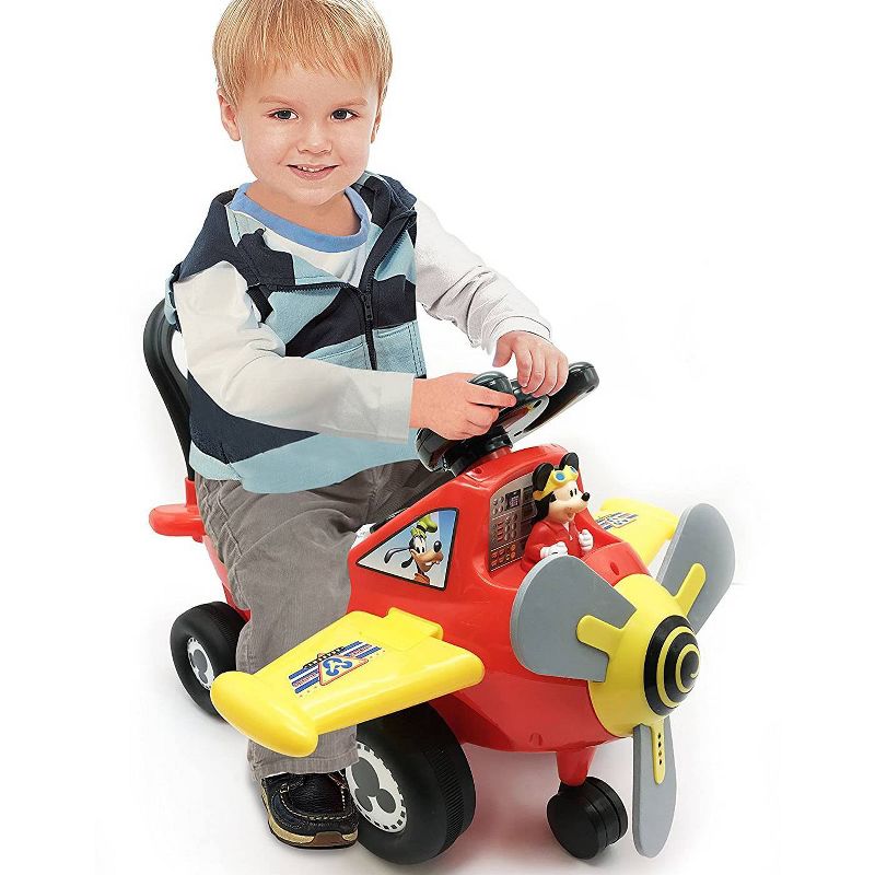 Kiddieland Disney Mickey Mouse Clubhouse 4 in 1 Activity Ride-On