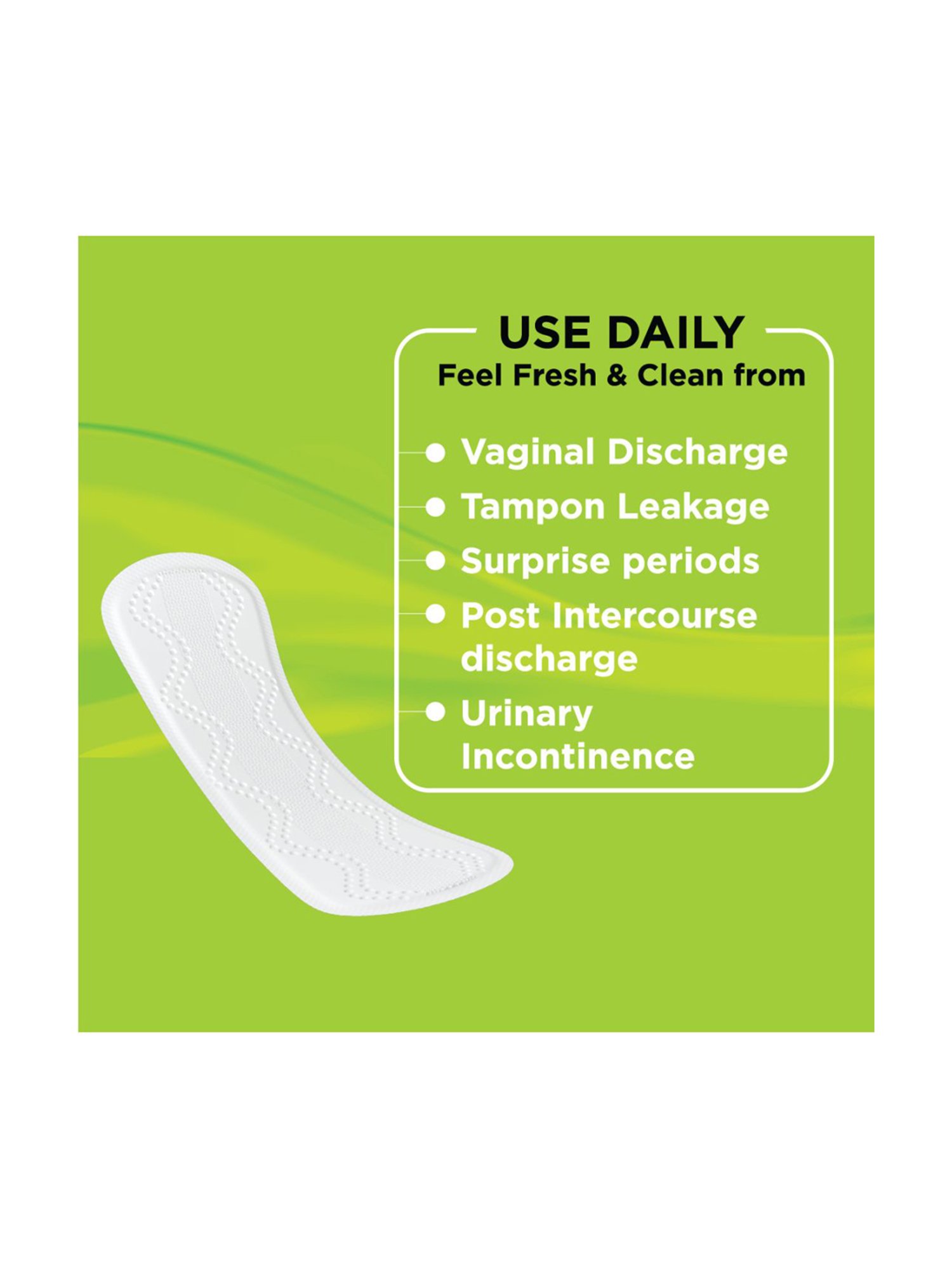 LAIQA Panty Liners (Pack of 3) XS - 60 Panty Liners