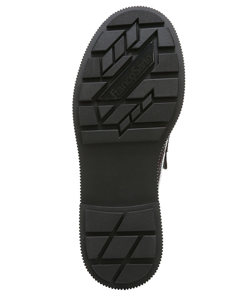 Franco Sarto Jack Kiltie Fringe Tassel Patent Loafers