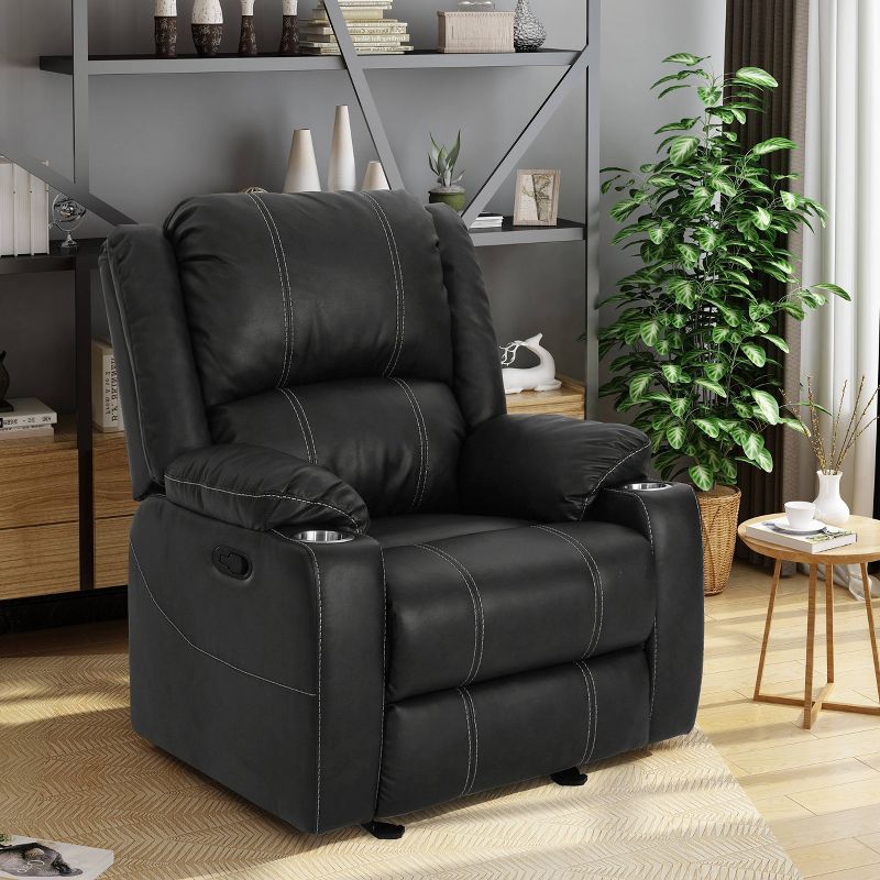 Stratton Recliner Tan - Christopher Knight Home