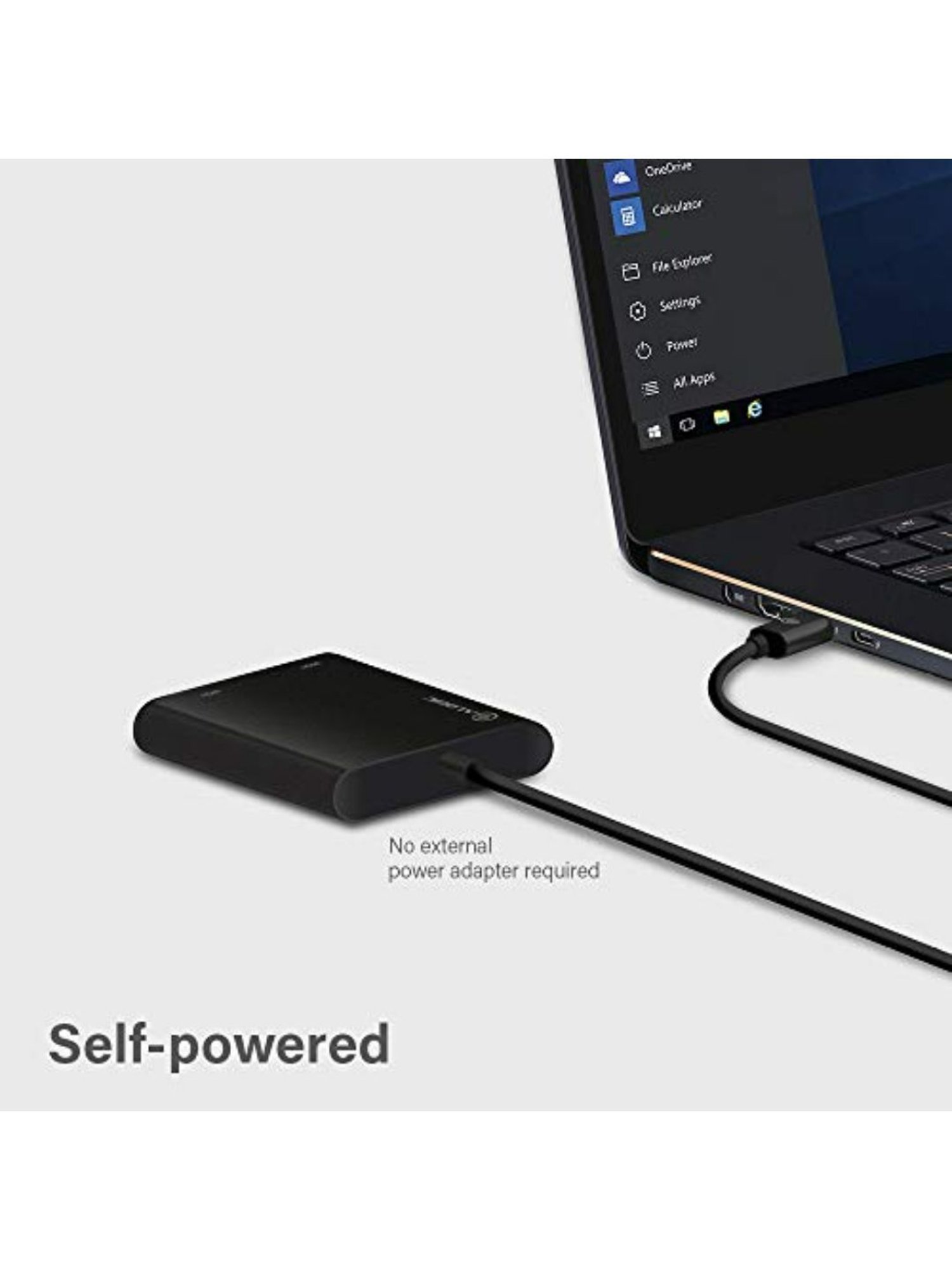 Alogic USB-C to Dual HDMI 2.0 Adapter (Black)