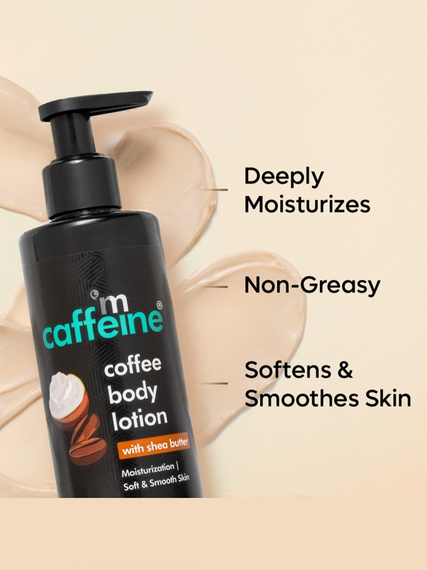 mCaffeine Coffee Body Lotion for All Skin Types - Pack of 2