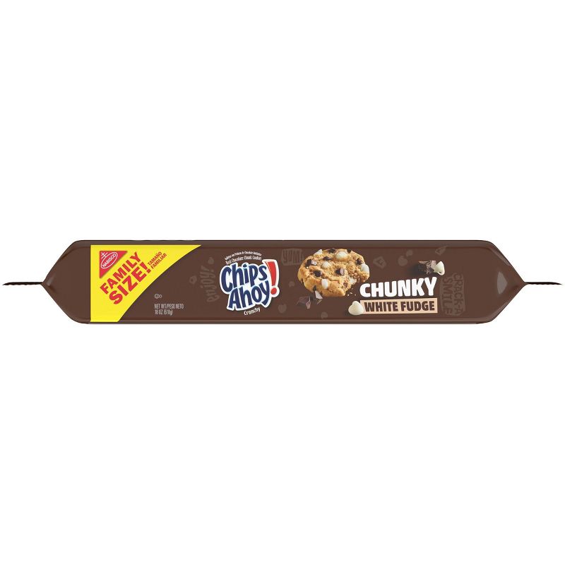Chips Ahoy! White Fudge Chunky Family Size - 18oz