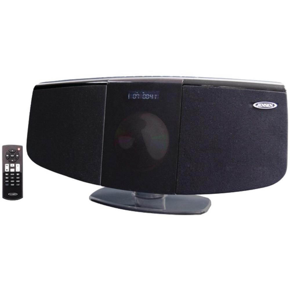 JENSEN JBS-350 Bluetooth Wall-Mountable Music System with CD Player
