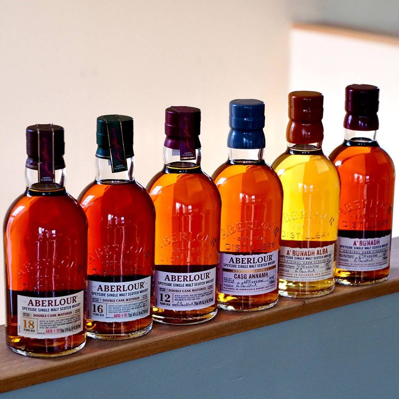 Aberlour 12yr Highland Single Malt Scotch Whisky - 750ml Bottle