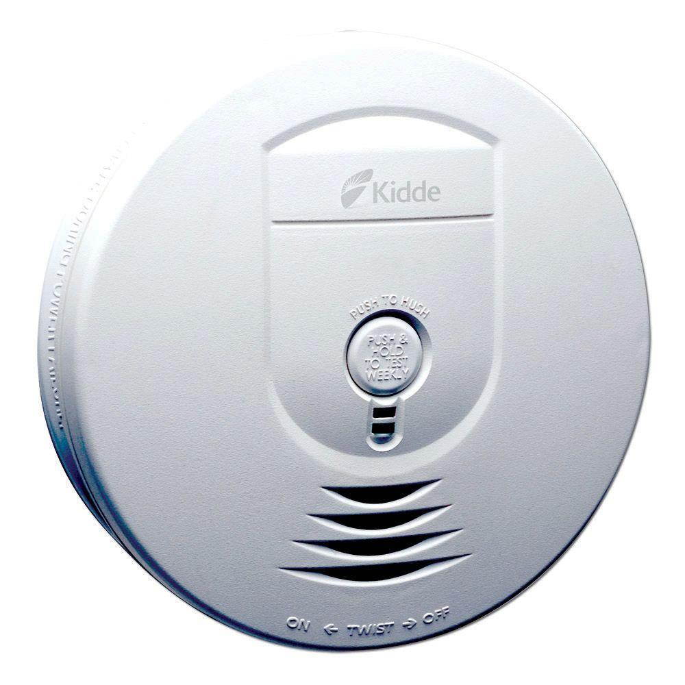 Kidde Fire 0919-9999 Smoke Alarm, Wireless, Ionization Sensor, Battery Powered