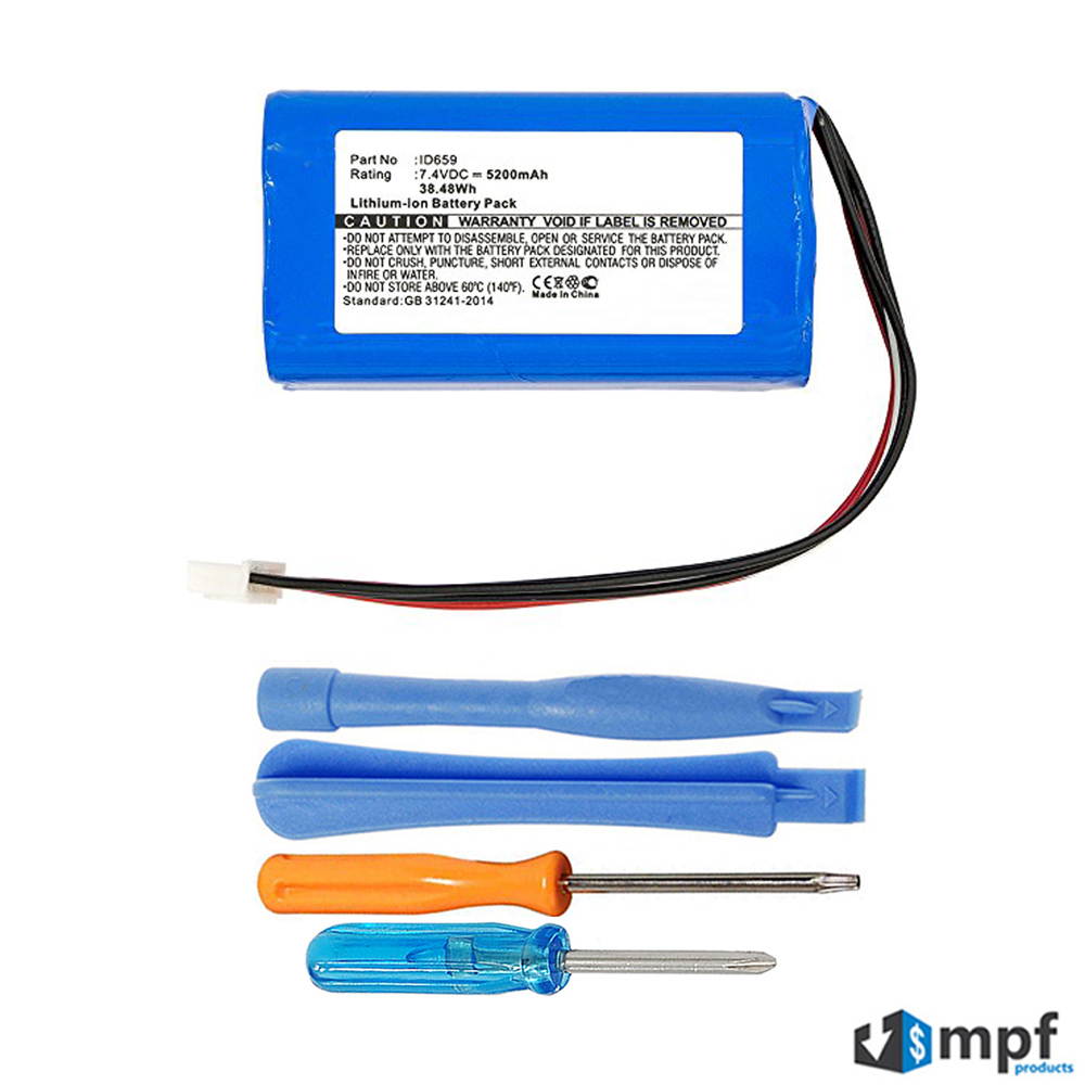 5200mAh ID659 Battery Replacement Compatible with Sony SRS-XB3, SRS-XB30 Wireless Portable Bluetooth Speaker