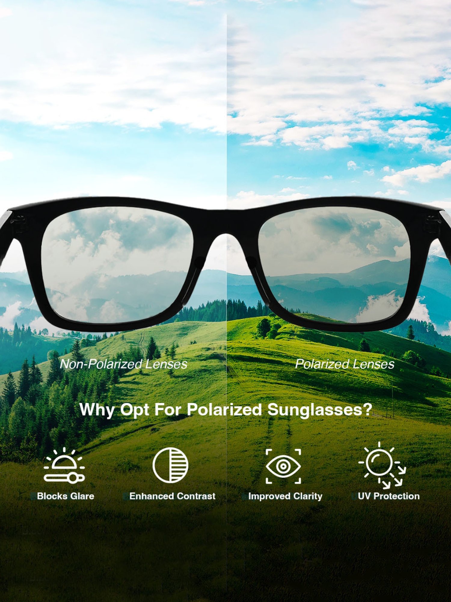 John Jacobs Grey Square Unisex Sunglasses