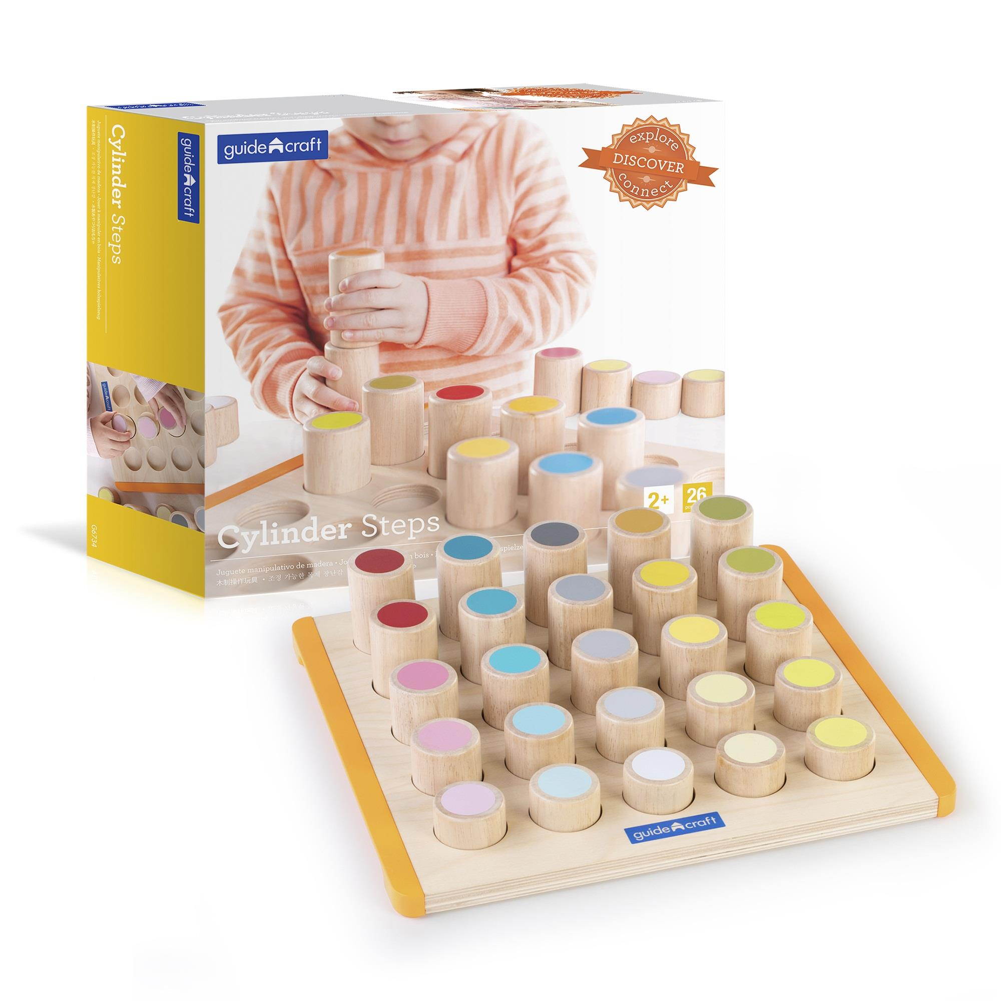 Guidecraft G6734 Cylinder Steps Encourage