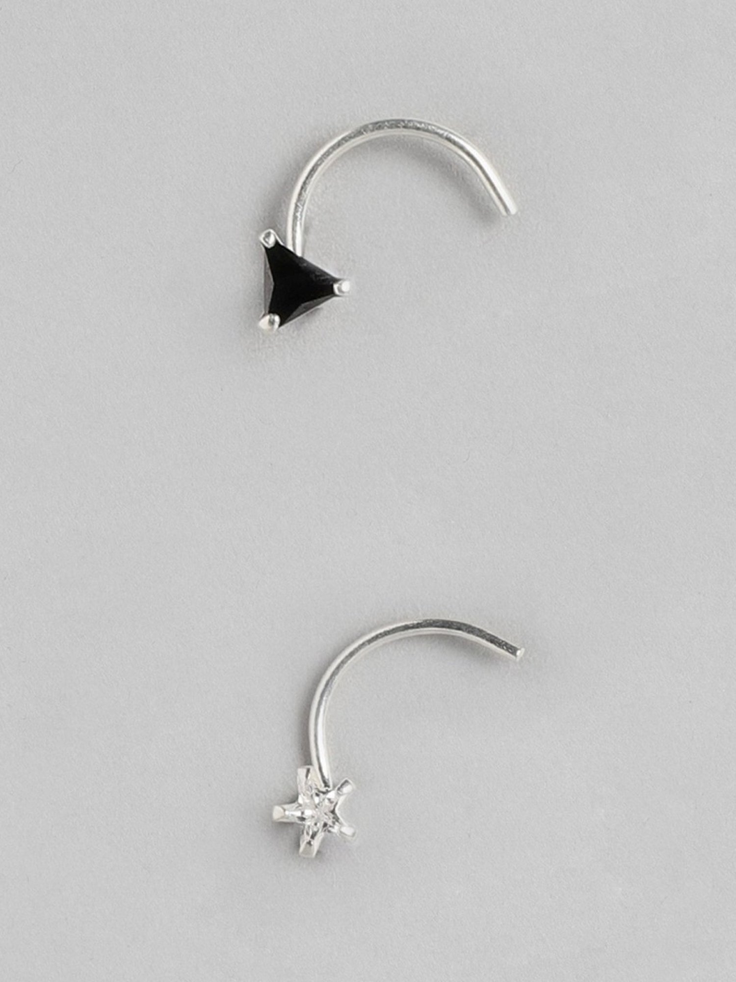 March by FableStreet 92.5 Sterling Silver Classic Nose Ring