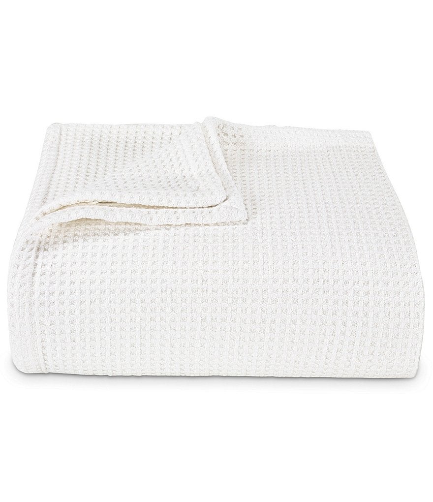 Vera Wang Waffle Weave Bed Blanket
