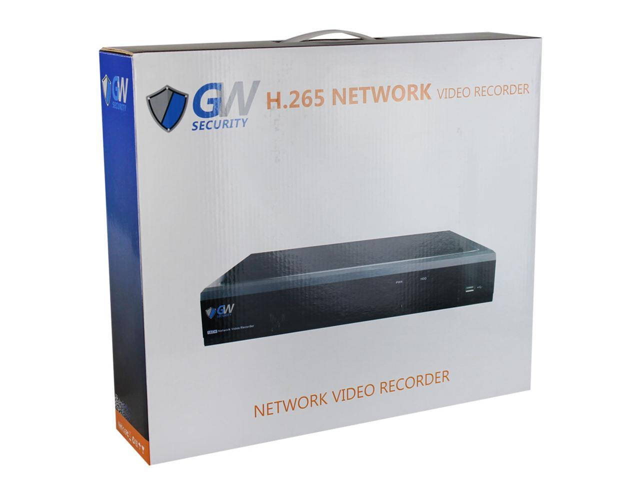 GW Security 32CH H.265 4K NVR 5-Megapixel (2592 x 1520) 4X Optical Zoom Network Plug & Play Video Security System, 32pcs 5MP 1920p 2.8-12mm Motorized Zoom POE Weatherproof Dome IP Cameras