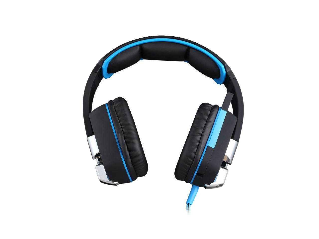 EACH G8200 7.1 Surround USB Vibration Over Ear Gaming Headset with Microphone LED Light for PC/PS3/PS4/XBOX 360