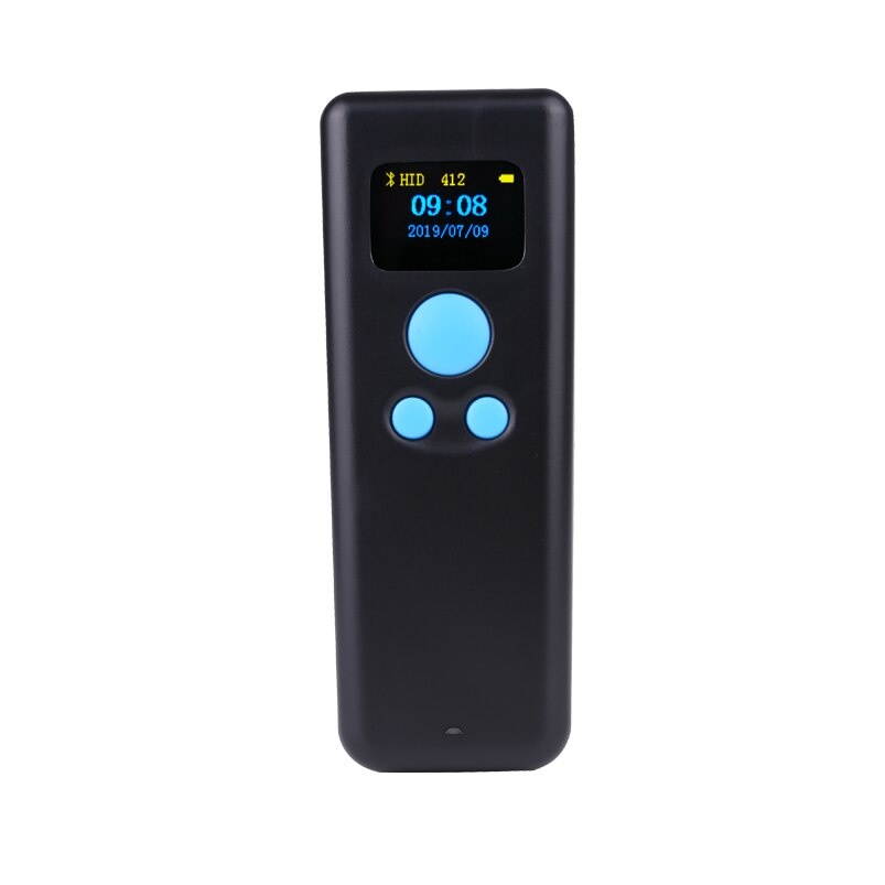 Bluetooth Barcode Scanner 2D CMOS Wired & Wireless Barcode Reader with continnuous scanning