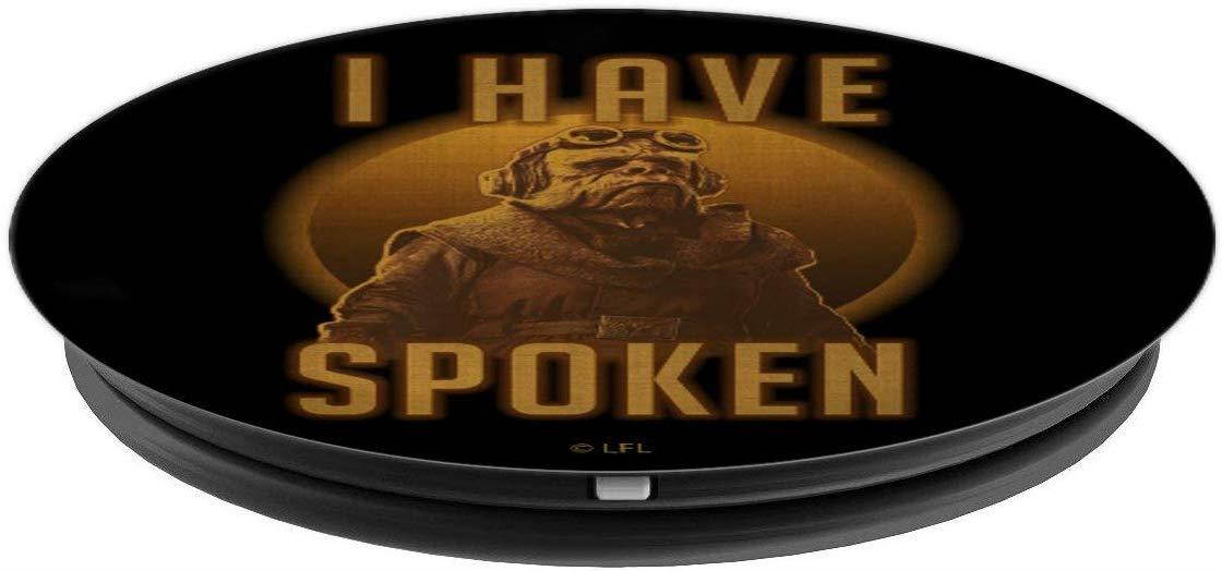 Star Wars The Mandalorian Kuiil I Have Spoken PopSockets Grip and Stand for Phones and Tablets
